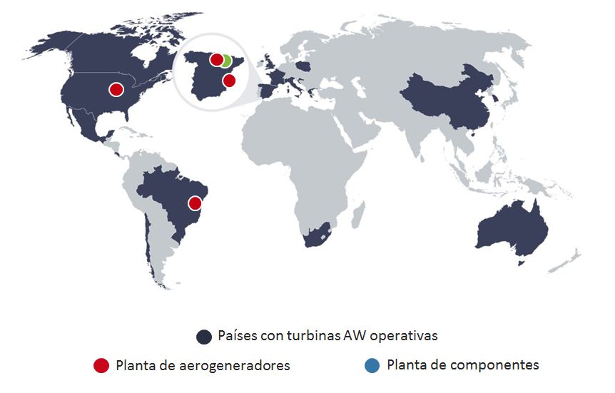 mapa plantas industriales
