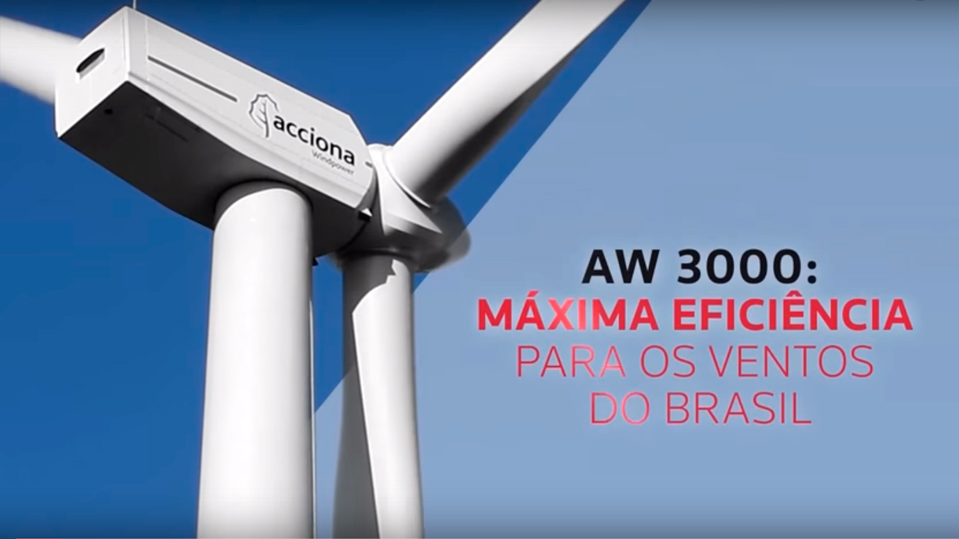 AW3000: máxima eficiência para os ventos do Brasil