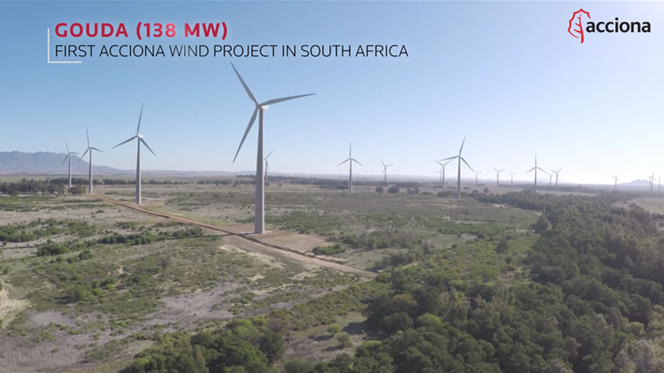 ACCIONA Windpower, a top supplier in South Africa